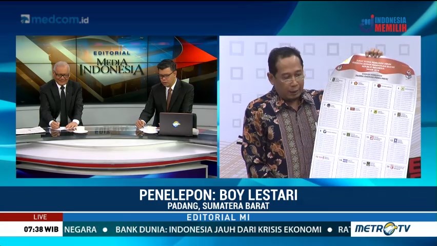 Bedah Editorial MI: Tandai Koruptor di Surat Suara