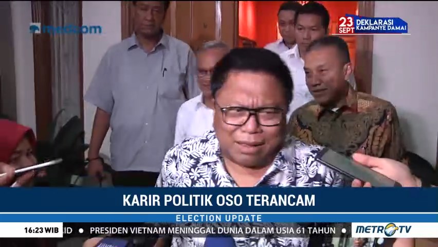 Karier Politik OSO Terancam
