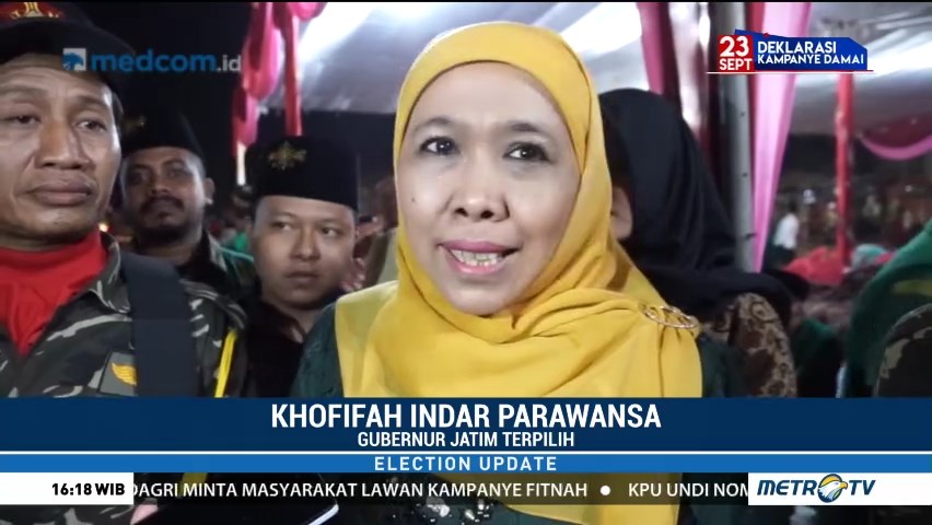 Alasan Khofifah Tolak Masuk Tim TKD Jokowi-Ma'ruf