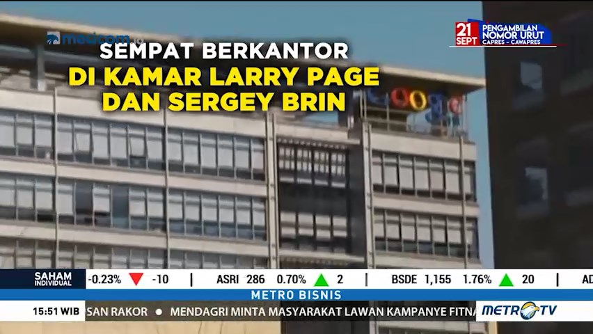 20 Tahun Perjalanan Mesin Pencari Google