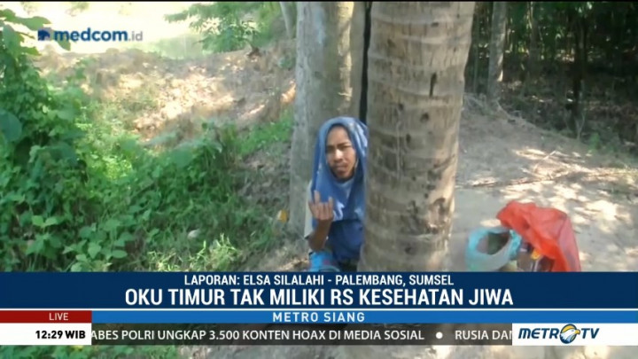 OKU Timur tak Punya RS Jiwa, Warga Terpaksa Dirawat di Pesantren