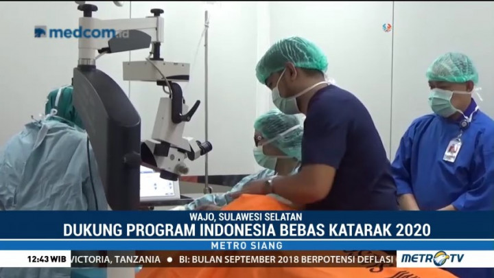 Kick Andy Foundation Bantu Penderita Katarak di Sulsel
