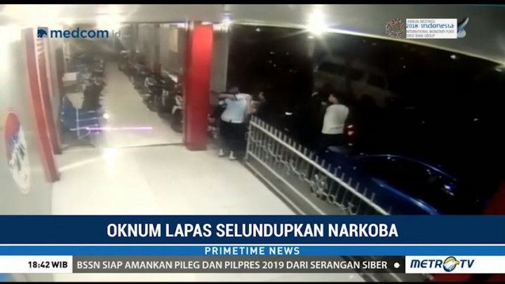 Selundupkan Narkoba, Oknum Petugas Lapas Diamankan
