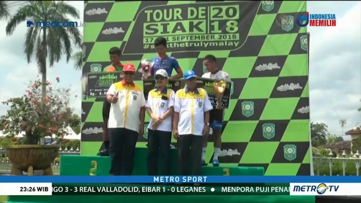 Pembalap Malaysia Jadi yang Tercepat di Etape Terakhir Tour de Siak