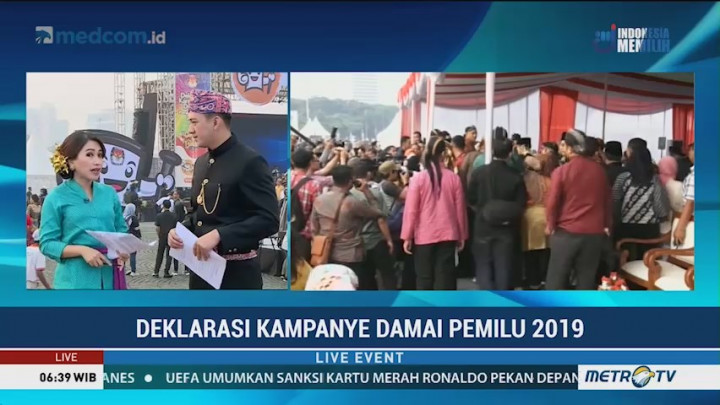Deklarasi Kampanye Damai Pemilu 2019 (1)