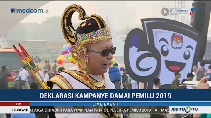 Deklarasi Kampanye Damai Pemilu 2019 (2)