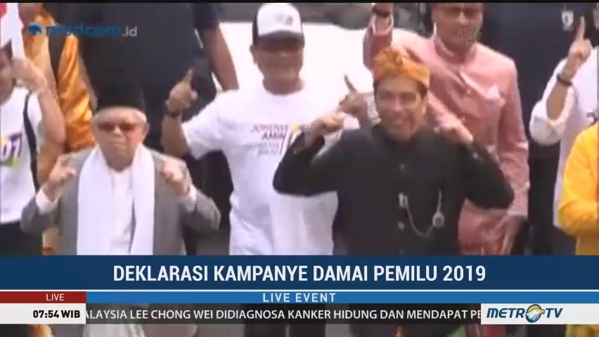 Deklarasi Kampanye Damai Pemilu 2019 (5)