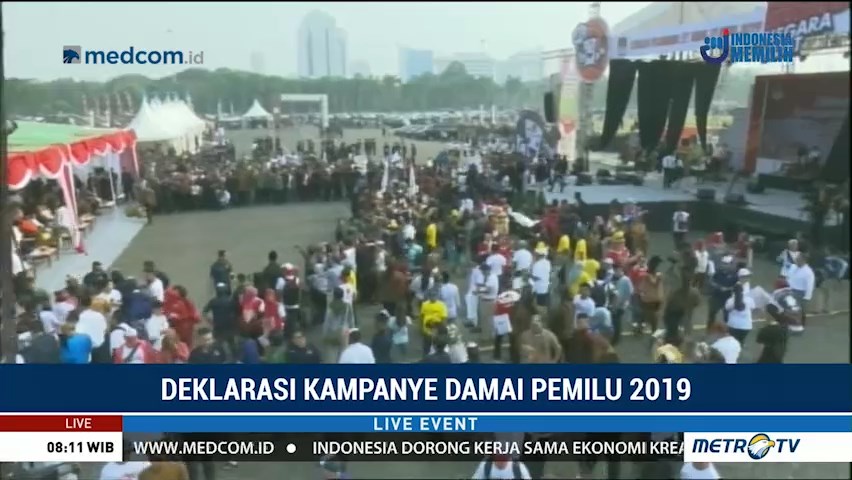 Deklarasi Kampanye Damai Pemilu 2019 (6)