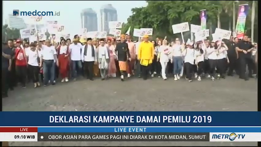 Deklarasi Kampanye Damai Pemilu 2019 (10)