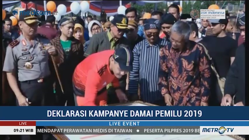 Deklarasi Kampanye Damai Pemilu 2019 (11)