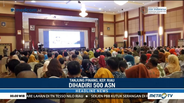 Jaksa Agung Beri Pembekalan untuk Ratusan ASN Pemprov Kepri