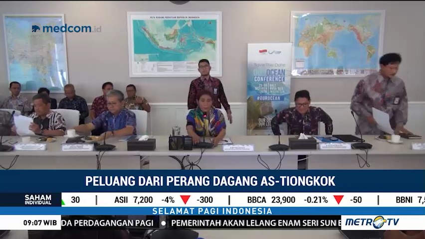 Peluang di Tengah Perang Dagang AS-Tiongkok