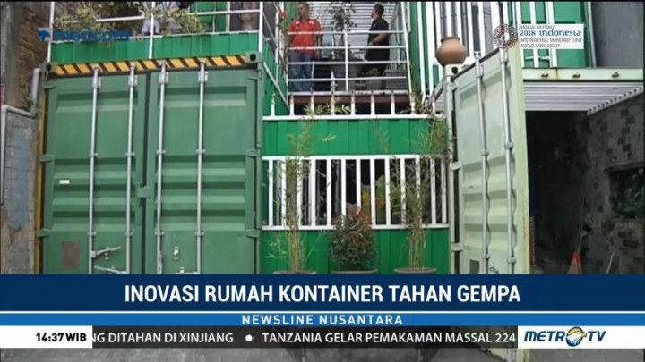 Inovasi Rumah Kontainer yang Tahan Gempa