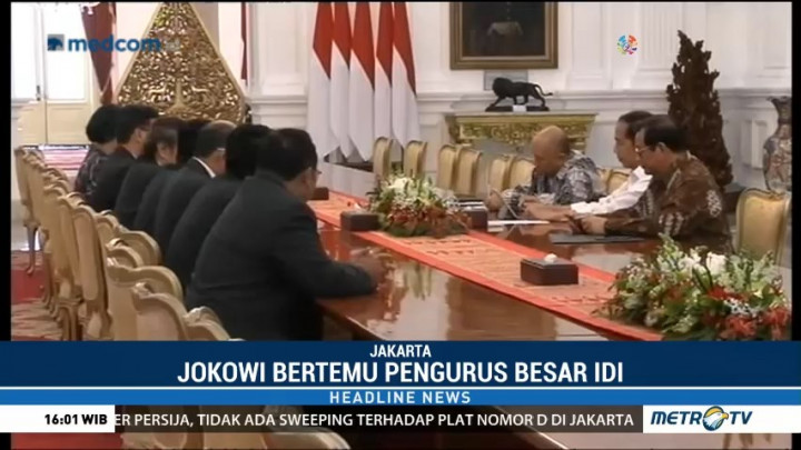 Temui Jokowi, IDI Beri Solusi Atasi Defisit BPJS Kesehatan