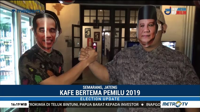 Unik, Kafe di Semarang Usung Tema Pemilu 2019