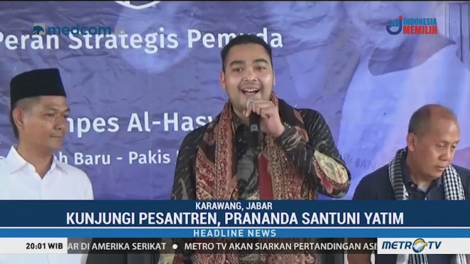 Prananda Paloh Santuni Anak Yatim dan Duafa