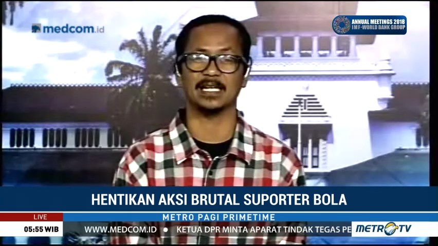 Hentikan Aksi Brutal Suporter Bola