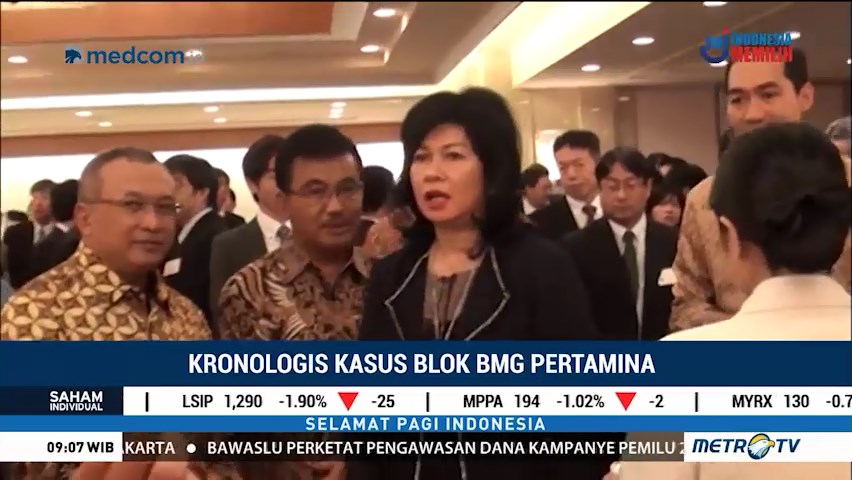 Kronologi Kasus Blok BMG Pertamina