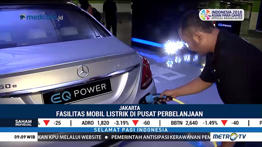 Perusahaan Asal Jerman Bangun Fasilitas Pengisian Baterai Mobil Listrik di Jakarta