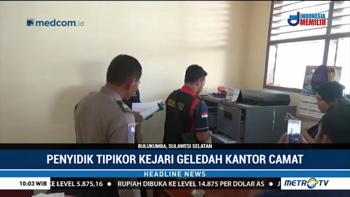 Dugaan Korupsi Penjualan Lahan Tahura, Kantor Camat Bontobahari Digeledah