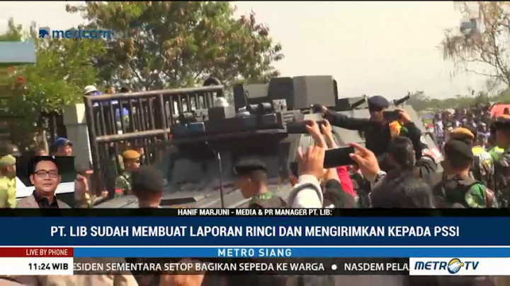 PT LIB Serahkan Hasil Evaluasi Laga Persib Vs Persija ke PSSI