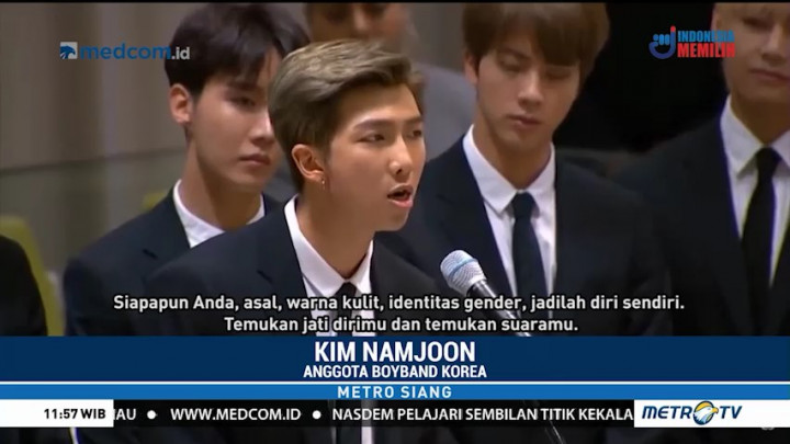 BTS Jadi Pembicara di Sidang Tahunan PBB