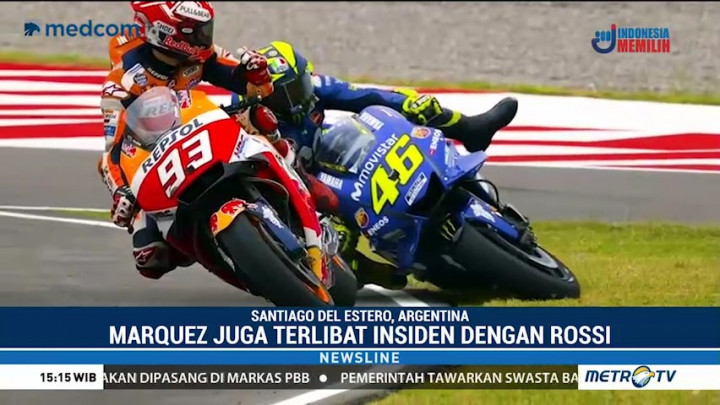 Aksi-aksi Berbahaya Marquez di MotoGP