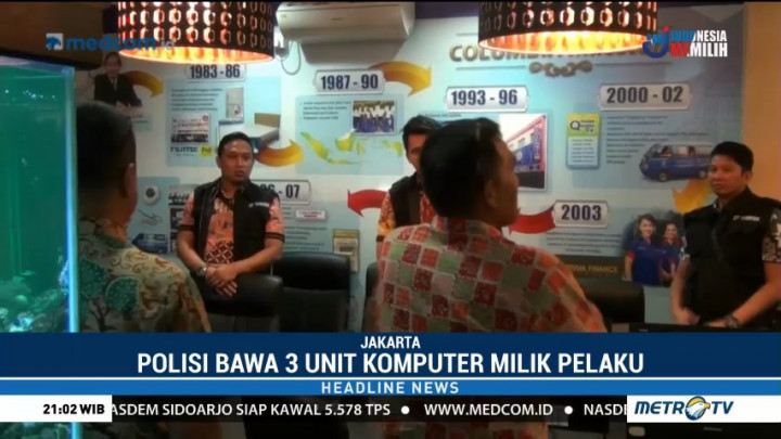 Bareskrim Polri Geledah Kantor Pembobolan 14 Bank