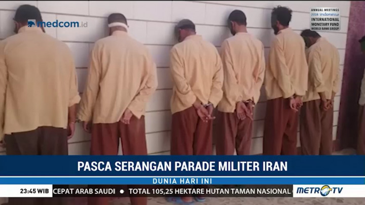 22 Orang Ditahan Terkait Penembakan Parade Militer di Iran