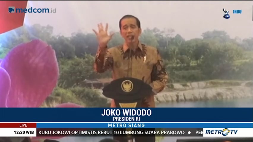 Jokowi Belum Mulai Agenda Kampanye Pilpres