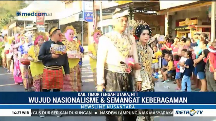 Karnaval Budaya di HUT ke-96 Kota Kefamenanu