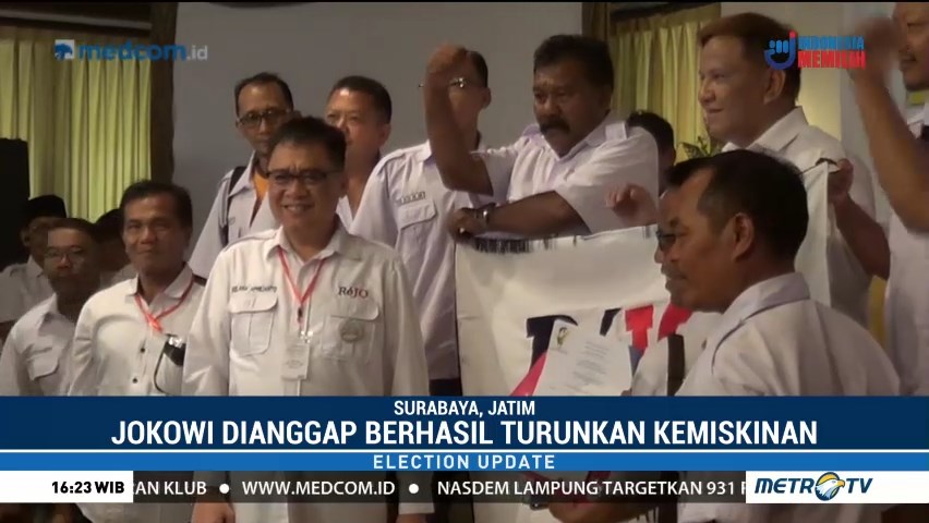 TKD Jokowi-Ma'ruf Jatim Siap Kampanyekan Kerja Nyata Jokowi