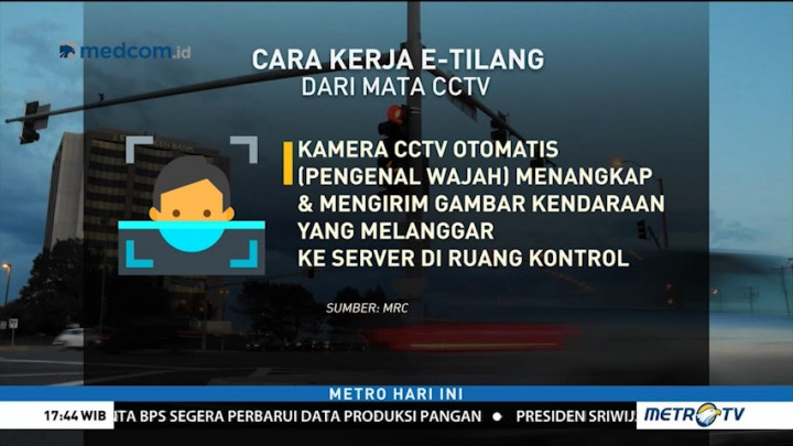 Begini Cara Kerja E-Tilang