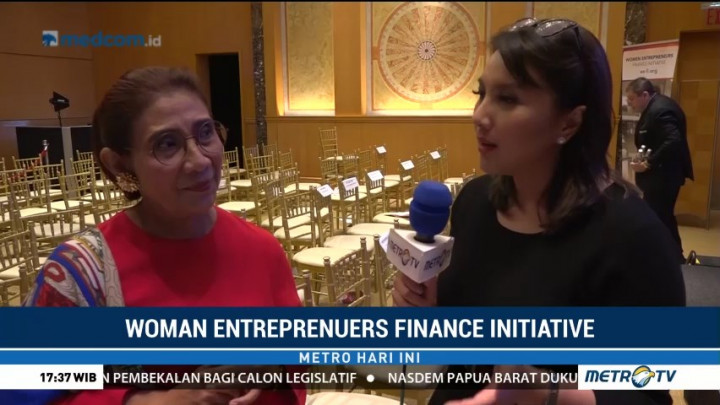 Menteri Susi Bagikan Pengalaman Bisnisnya di Pertemuan We-Fi