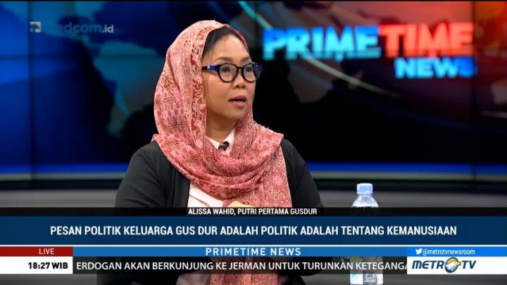 Pesan Politik Keluarga Gus Dur adalah Politik Tentang Kemanusiaan