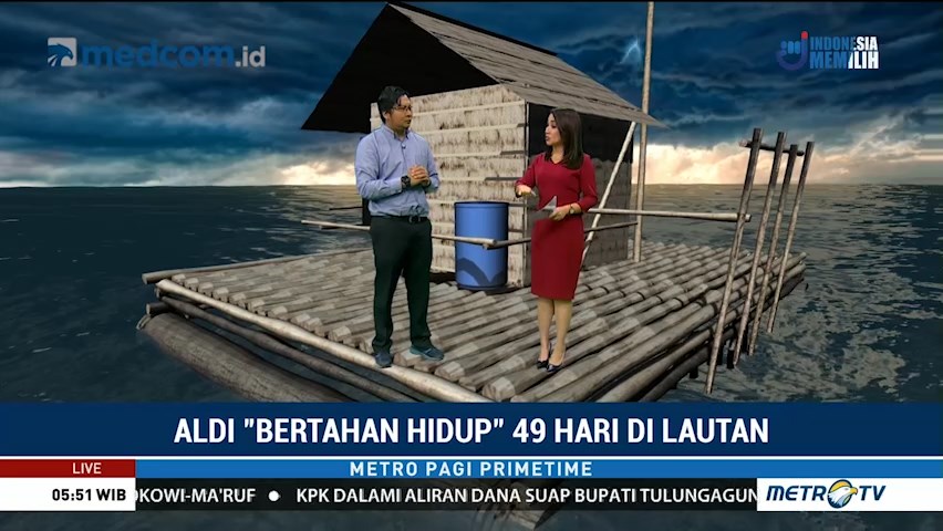 Cara Aldi Bertahan Hidup 49 Hari di Lautan (2)