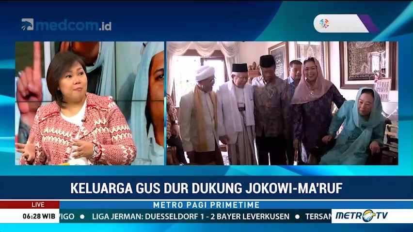 Keluarga Gus Dur Dukung Jokowi-Ma'ruf (1)