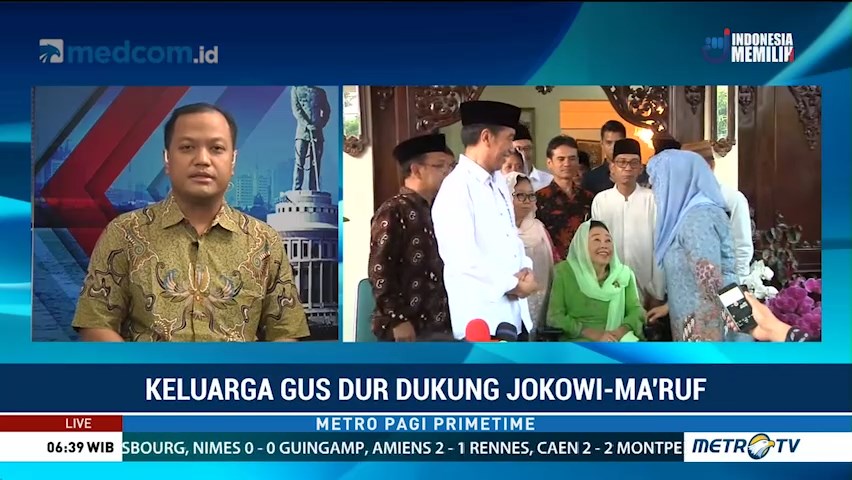 Keluarga Gus Dur Dukung Jokowi-Ma'ruf (2)