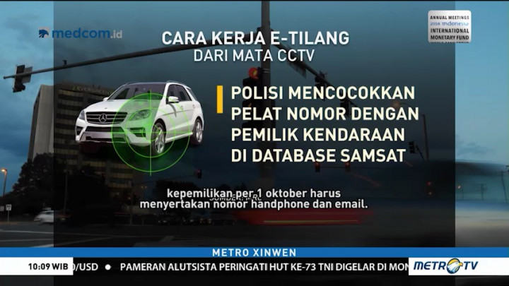 Dimulai 1 Oktober,  Begini Cara Kerja Tilang Elektronik