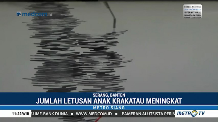 Status Gunung Anak Krakatau Waspada