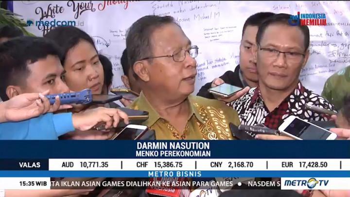 Menko Perekonomian Minta BPS Perbarui Data Pangan