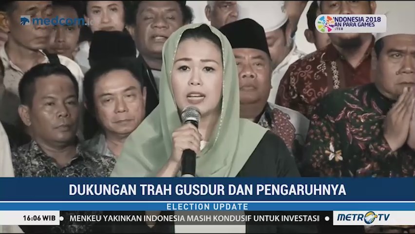 Dukungan Trah Gus Dur dan Pengaruhnya Bagi Jokowi-Ma'ruf