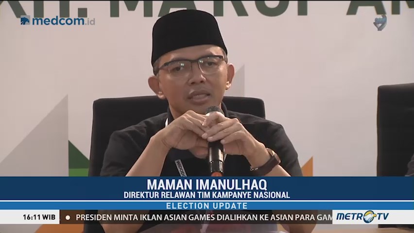 501 Organisasi Relawan Dukung Jokowi-Ma'ruf