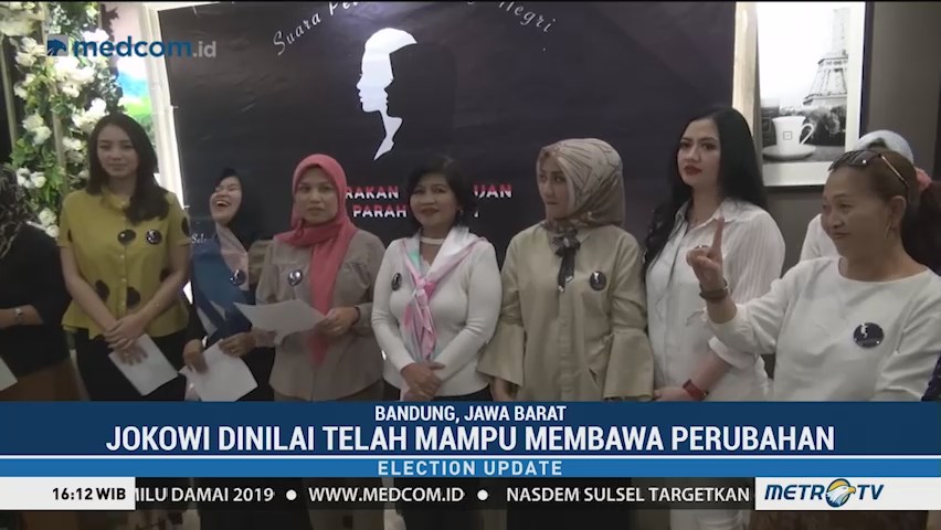 Dukungan untuk Jokowi-Ma'ruf Terus Mengalir dari Jabar