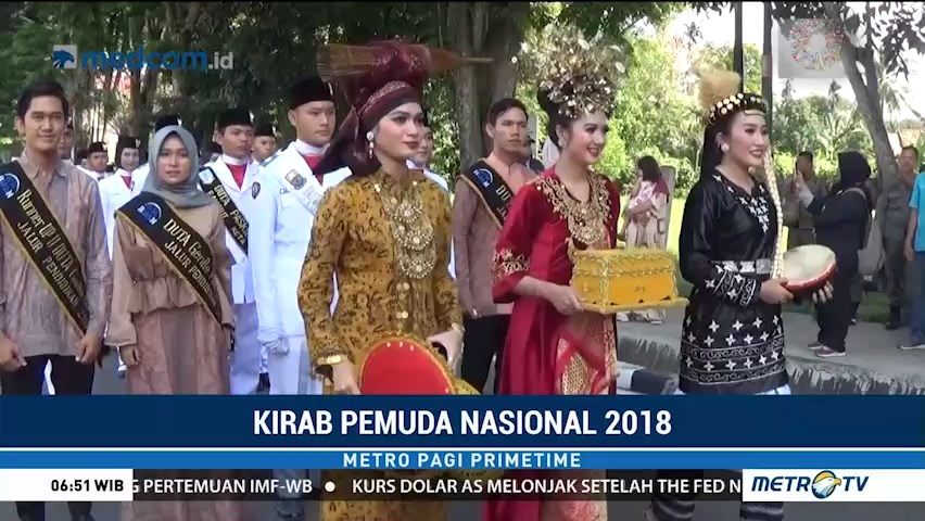 Peserta Kirab Pemuda 2018 Tiba di Jambi