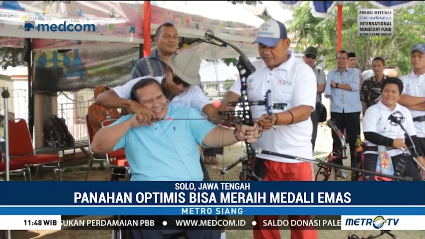 Atlet Panahan Asian Para Games Optimistis Raih Emas