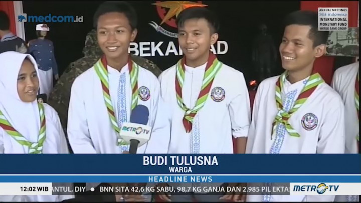 Masyarakat Antusias Kunjungi Pameran Alutsista TNI di Monas