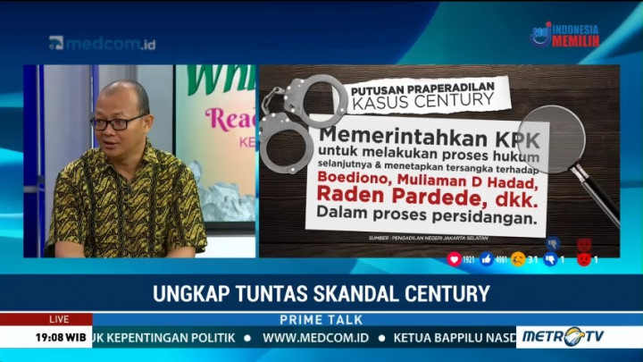 ICW: Saat Rezim SBY Berakhir Tak Ada Beban Bagi KPK Tuntaskan Kasus Century