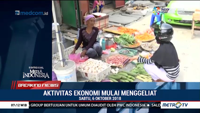 Aktivitas Ekonomi Mulai Menggeliat