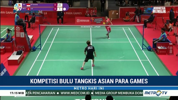 Asian Para Games, Bulu Tangkis Beregu Putra RI Menang atas Hong Kong